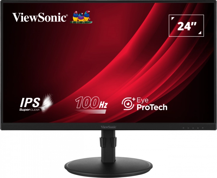 ViewSonic VG2408A-MHD VG2408A-MHD monitor 24inch FullHD 1920x1080px 99% sRGB SuperClear® IPS, 766907024128