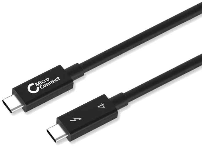 MicroConnect TB4010 Cablu Thunderbolt 4, USB-C Tata/Tata, 40Gbps Data, 8K 60Hz Video, 1m, 5704174653318