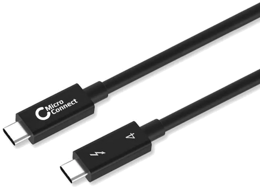 MicroConnect TB4010 Cablu Thunderbolt 4, USB-C Tata/Tata, 40Gbps Data, 8K 60Hz Video, 1m, 5704174653318