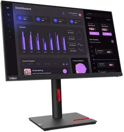 Lenovo 63CFMATXEU ThinkVision T24i-30 monitor 23.8inch FHD 1920x1080px IPS, 196801904989