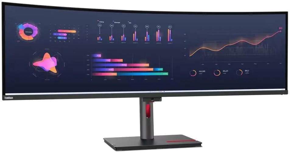 Lenovo 63DBRAT1EU ThinkVision P49w-30 monitor 49inch IPS DQHD 5120x1440px, 196802362085