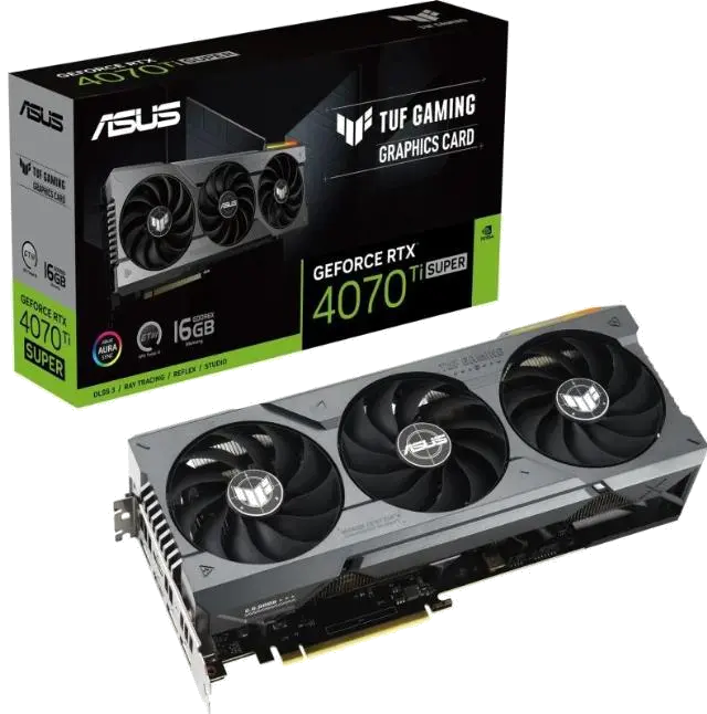 Asus TUF-RTX4070TIS-16G-GAMING TUF RTX 4070TI SUPER GAMING Placa Video 16GB GDDR6X 256 bit, PCIE 4.0, 4711387437858