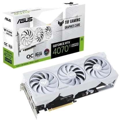 Asus TUF-RTX4070TIS-O16G-WHITE-GAMING VGA TUF RTX 4070TI SUPER 16GB WHI GAMING, 4711387449486