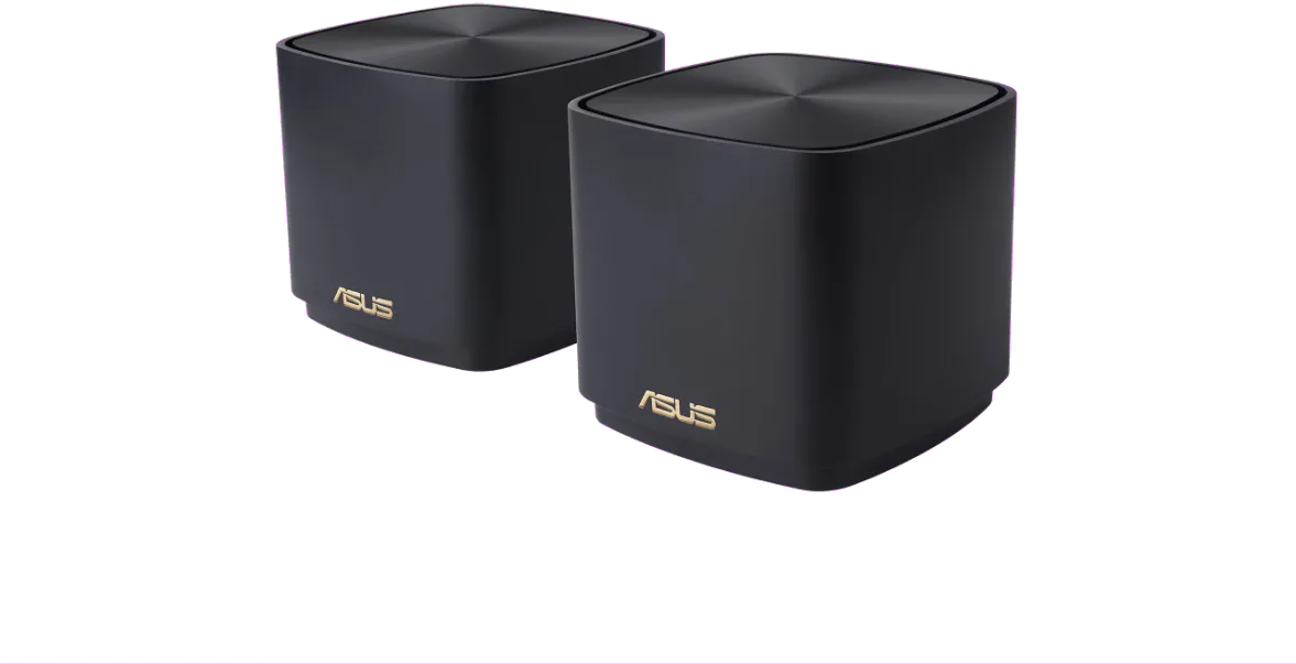 Asus XD4 PLUS (B-2-PK) ZENWIFI AX1800 XD4 PLUS BLACK dual-band large home Mesh ZENwifi system, XD4 PLUS, 4711081760221