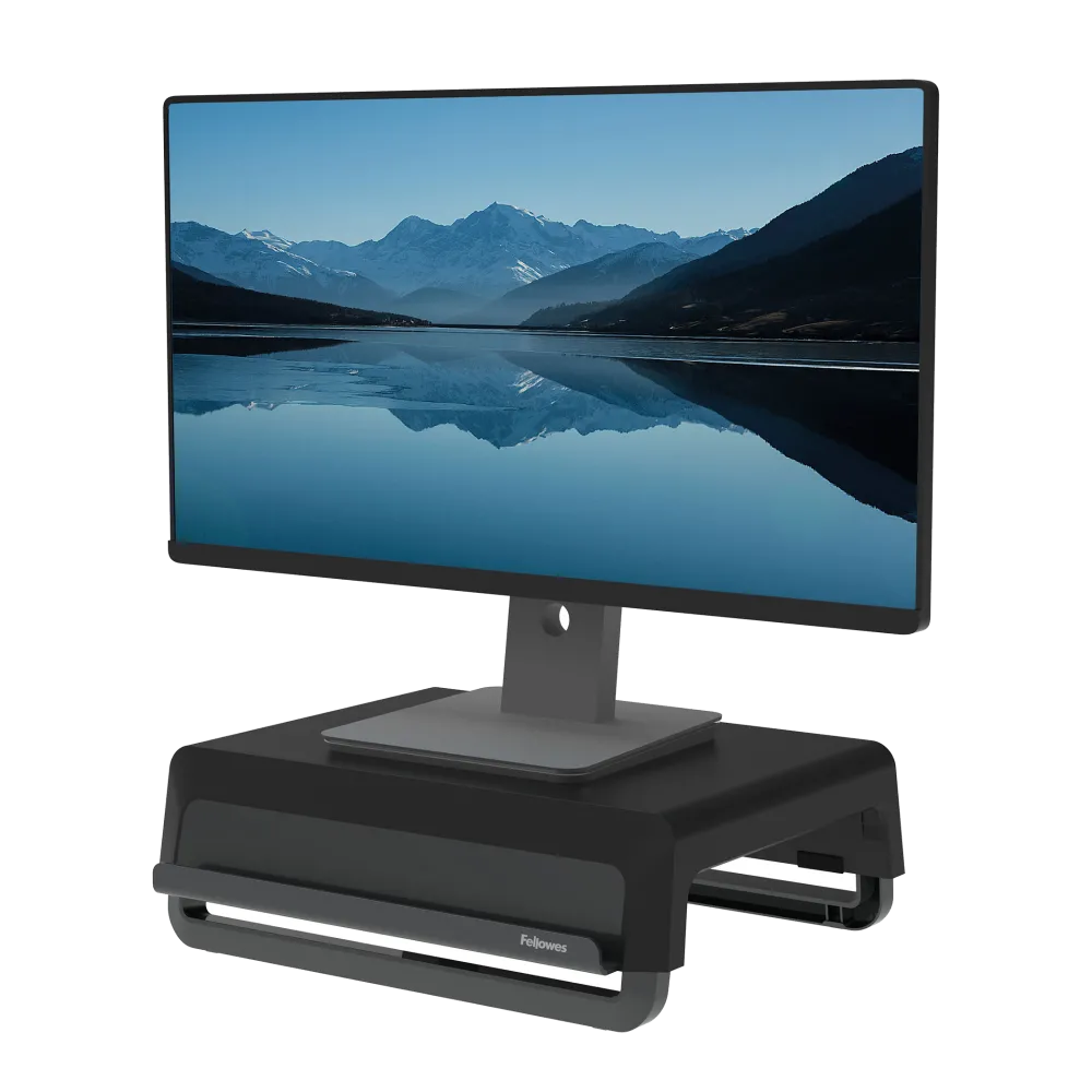 Fellowes 100016560 Breyta Monitor Stand Black suport pentru monitor pana la 15Kg