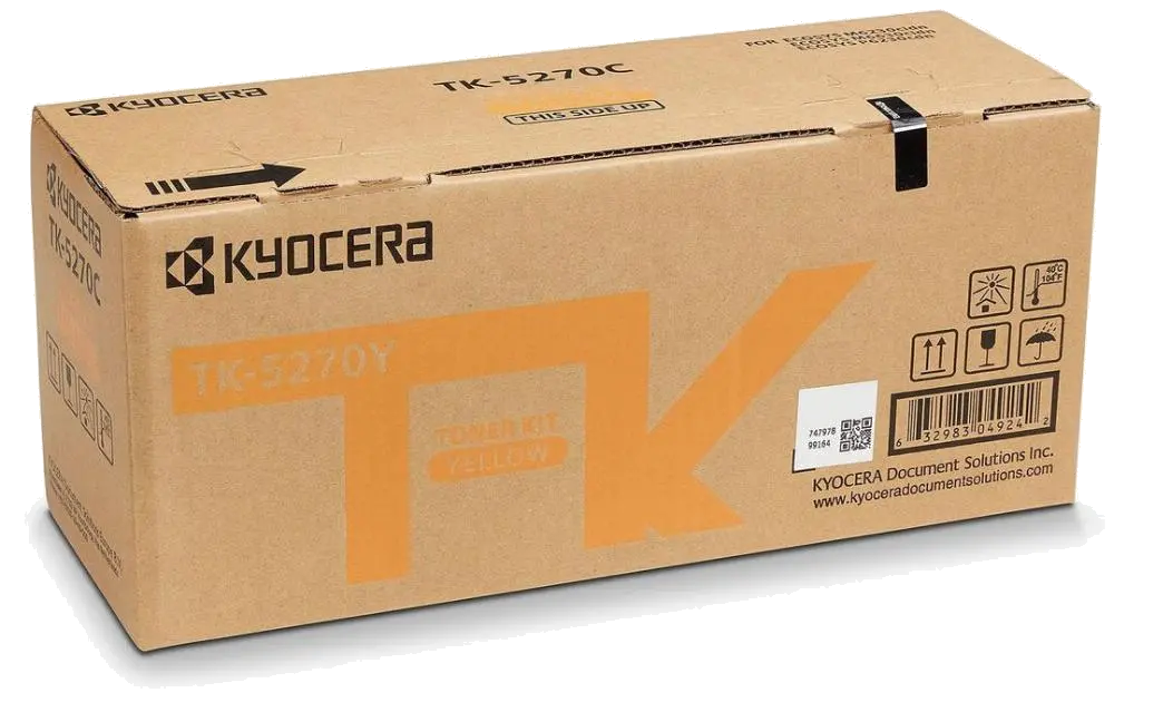 Kyocera 1T02TVANL0 TK-5270Y Toner yellow pt. Kyocera ECOSYS M6230, M6630, M6630, 6.000 pag., 632983049242