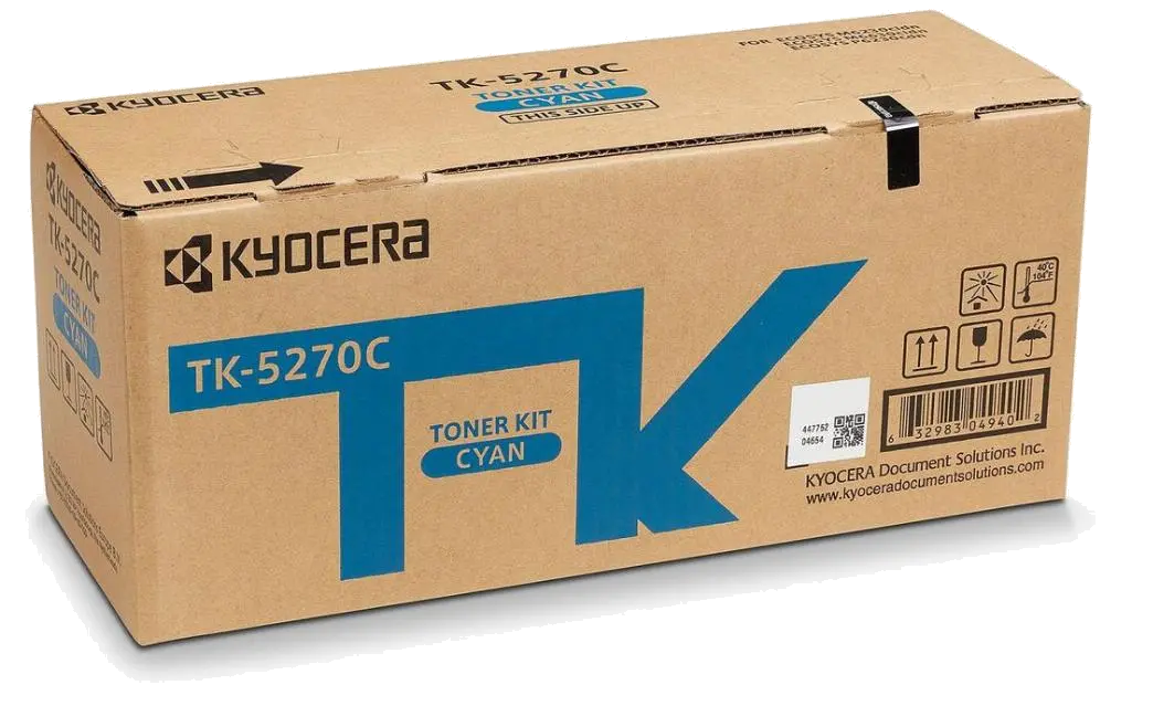 Kyocera 1T02TVCNL0 TK-5270C Toner cyan pt. Kyocera ECOSYS M6230, M6630, M6630, 6.000 pag., 632983049402