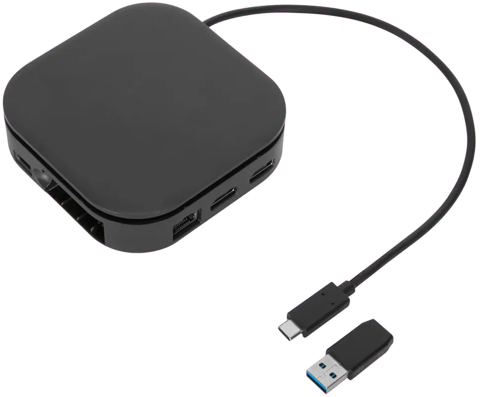Targus DOCK116GLZ USB-C Universal Dual HD Docking Station with 80W PD Pass-Thru, 5051794037098