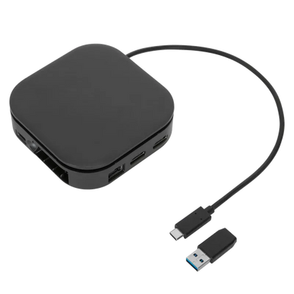 Targus DOCK116GLZ USB-C Universal Dual HD Docking Station with 80W PD Pass-Thru, 5051794037098 5051794040326