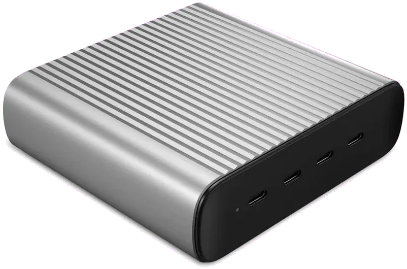 Targus HJGAN245-EU HyperJuice 245W GaN Desktop Charger, 4 x USB-C (100W; PD 3.0)