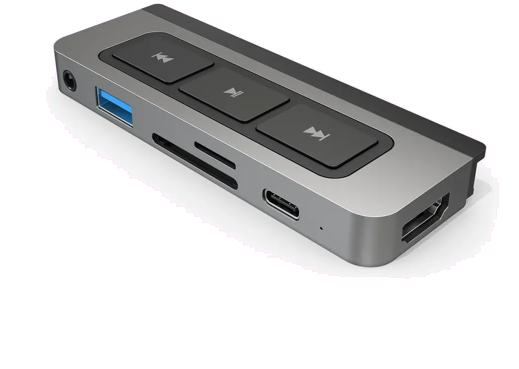 Targus HD449 HyperDrive 6-in-1 USB-C Media Hub, 6941921147099