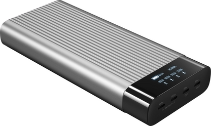 Targus HJ245B HyperJuice 245W USB-C Battery Pack with OLED display, 27000 mAh, 6941921147181