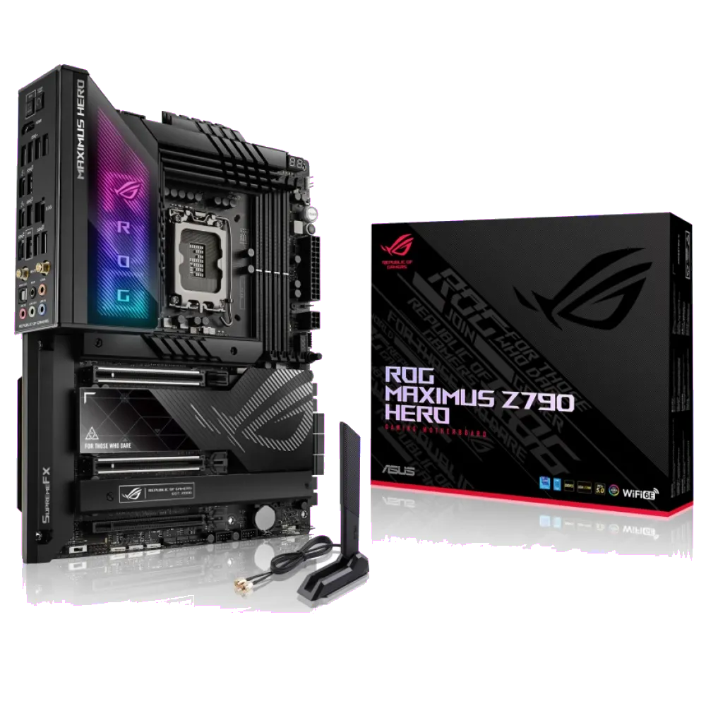 Asus ROG MAXIMUS Z790 HERO ROG MAXIMUS Z790 HERO placa de baza LGA1700 1xHDMI