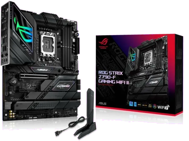 Asus ROG STRIX Z790-F GAMING WIFI II ROG STRIX Z790-F GAMING WIFI II placa de baza LGA1700, 4711387356548