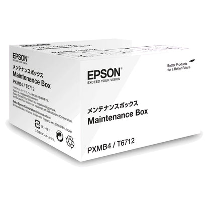 Epson C13T671200 Epson T6712 Maintenance Box pentru WorkForce WF-6090. WF-6590, WF-8090, 75.000 pag. 8715946538075