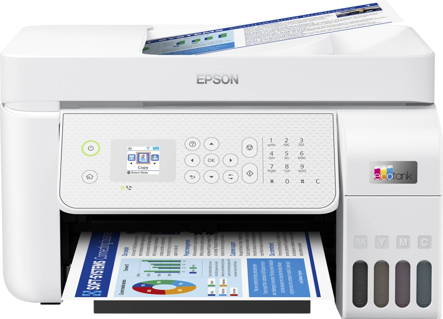 Epson C11CJ65413 Multifunctional inkjet color EcoTank CISS L5316 4-in-1 A4 ADF USB WI-FI Alb, 8715946727080