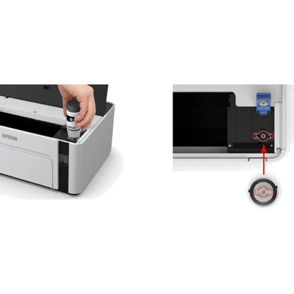 Epson C11CG95403 Epson Imprimanta inkjet mono CISS M1100 A4 alimentare: 150 coli USB 2.0 alb/negru 8715946655376