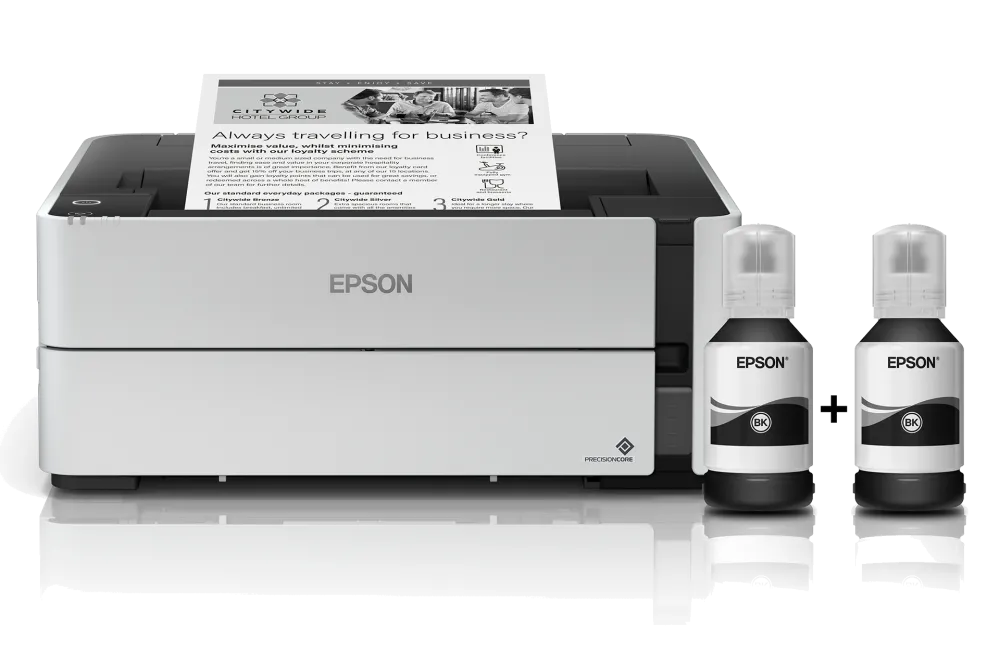 Epson C11CH44402 Imprimanta inkjet mono CISS M1170 A4 duplex alimentare 250coli USB Ethernet WiFi, 8715946663562