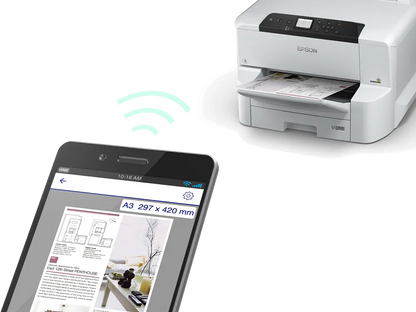 Epson C11CG70401 Imprimanta inkjet color WF-C8190DW A3 duplex 24ppm USB Ethernet wireless NFC, 8715946651040