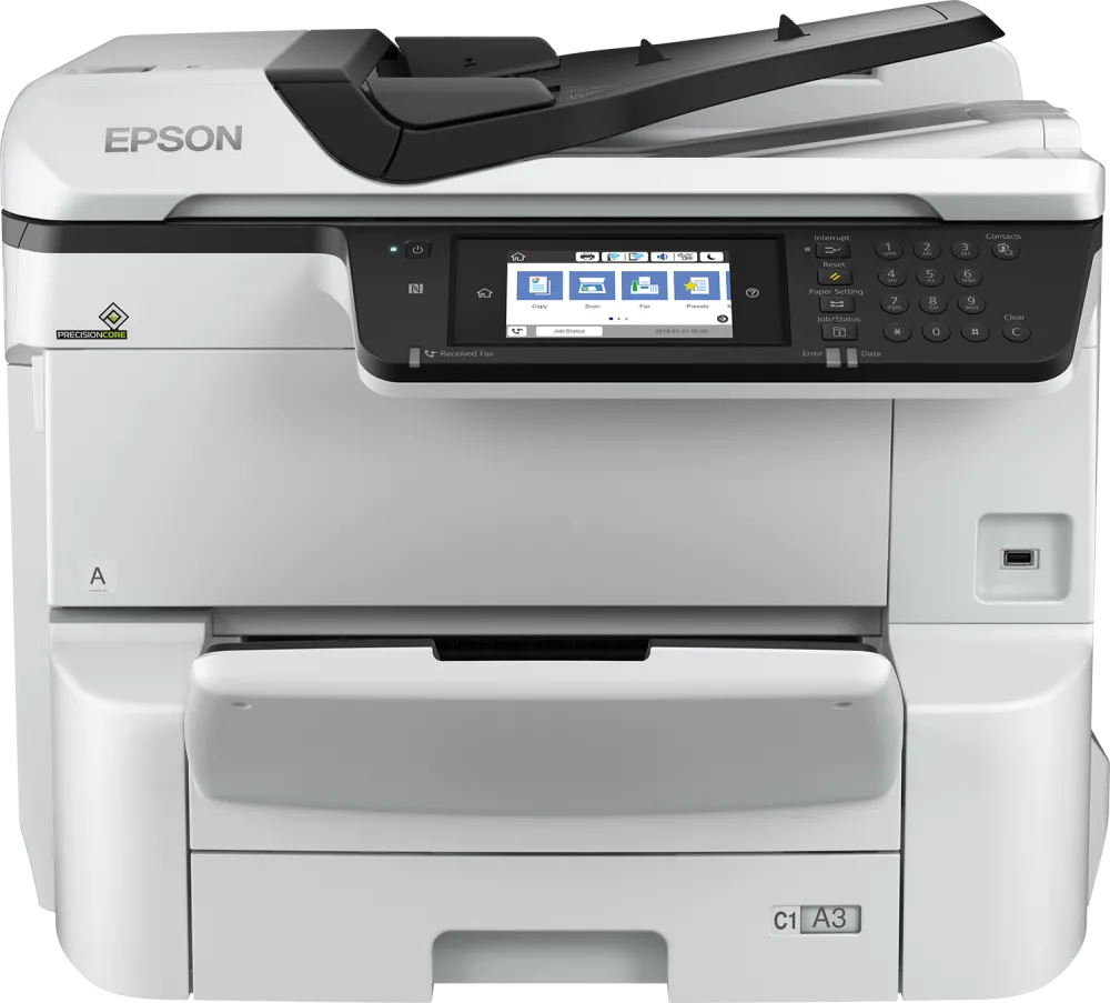 Epson C11CG69401 Multifunctional inkjet color WorkForce Pro WF-C8610DWF A3 4-in-1 duplex ADF WiFi, 8715946651033