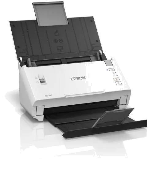 Epson B11B249401 Scanner DS-410, A4, tip sheetfed, viteza scanare: 52 ipm alb-negru si color, 8715946638386