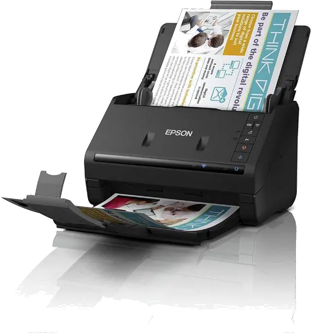 Epson B11B263401 Scanner WorkForce ES-500WII, A4, tip sheetfed, Duplex, viteza 35ppm BW si color, 8715946686028