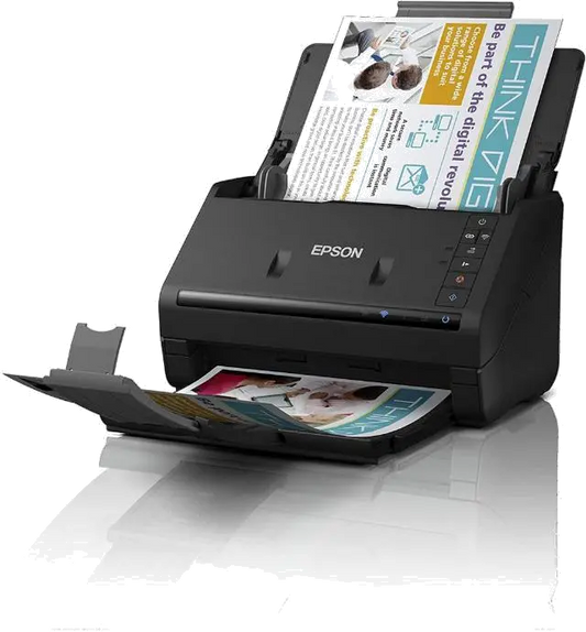 Epson B11B263401 Scanner WorkForce ES-500WII, A4, tip sheetfed, Duplex, viteza 35ppm BW si color, 8715946686028