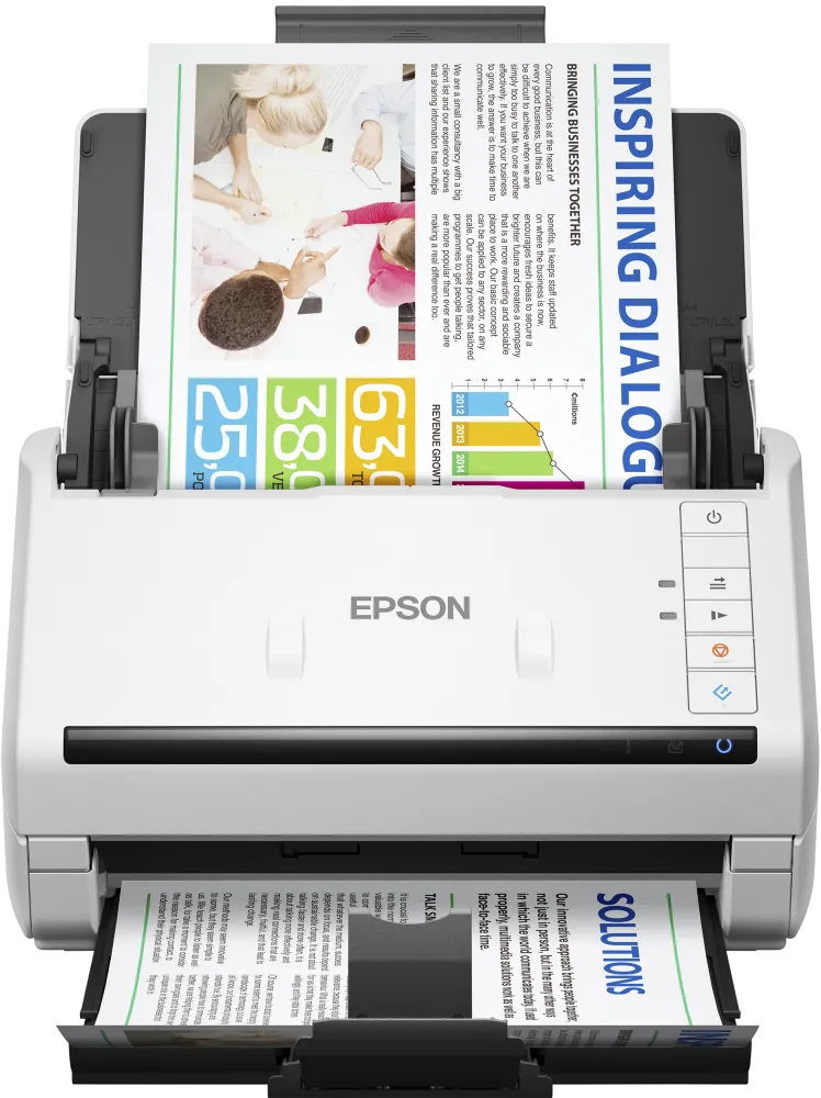 Epson B11B262401 Scanner WorkForce DS-770II, Letter, 600 dpi x 600 dpi (Horizontal x Vertical), 8715946685946