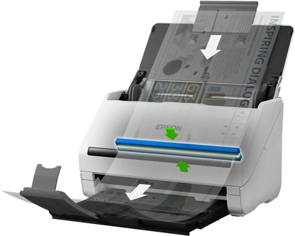 Epson B11B262401 Scanner WorkForce DS-770II, Letter, 600 dpi x 600 dpi (Horizontal x Vertical), 8715946685946