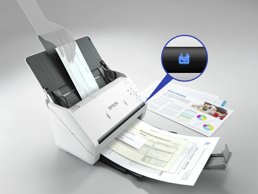 Epson B11B262401 Scanner WorkForce DS-770II, Letter, 600 dpi x 600 dpi (Horizontal x Vertical), 8715946685946