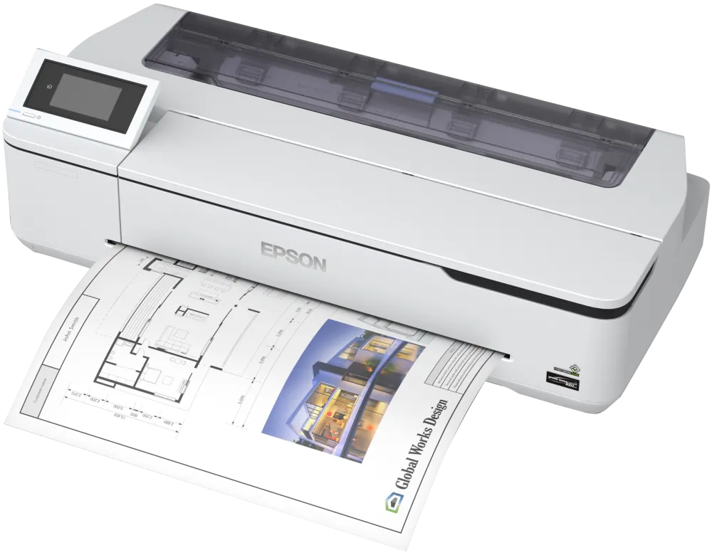 Epson C11CJ77301A0 SureColor SC-T2100 (FARA STAND) Wireless Printer, Large Format Printers