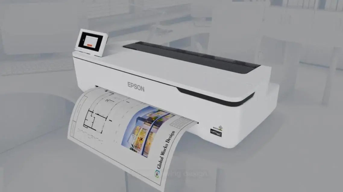 Epson C11CF12302A0 SureColor SC-T5100N, (FARA STAND) Large Format Printers, A0, 0 Ink Cartridges, 8715946662480