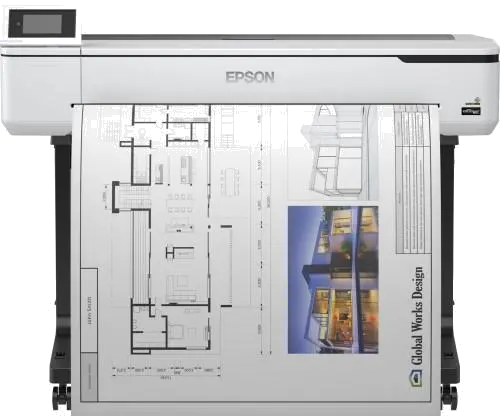 Epson C11CF12301A0 SureColor SC-T5100, (CU STAND) Large Format Printers, A0, 8715946662466