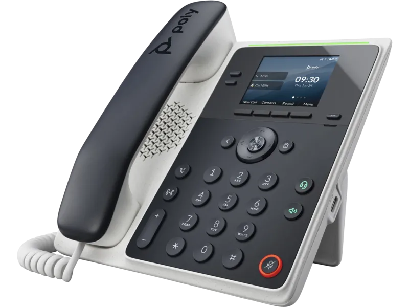 HP 82M86AA Poly Edge E100 IP Phone and PoE-enabled, 197497341348