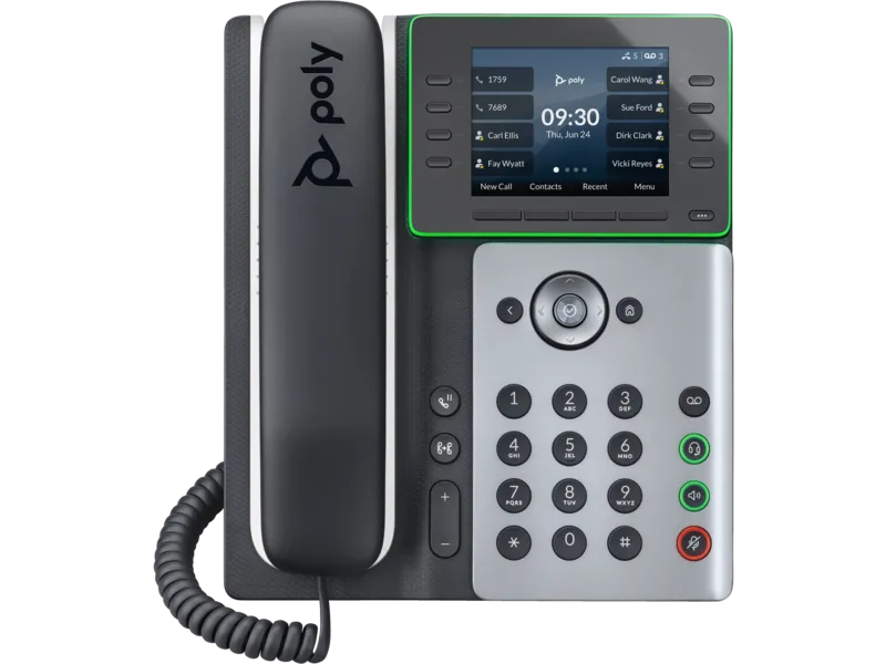 HP 82M88AA Poly Edge E320 IP Phone and PoE-enabled, 197497341362