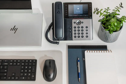 HP 82M91AA Poly Edge E550 IP Phone and PoE-enabled, 197497341393