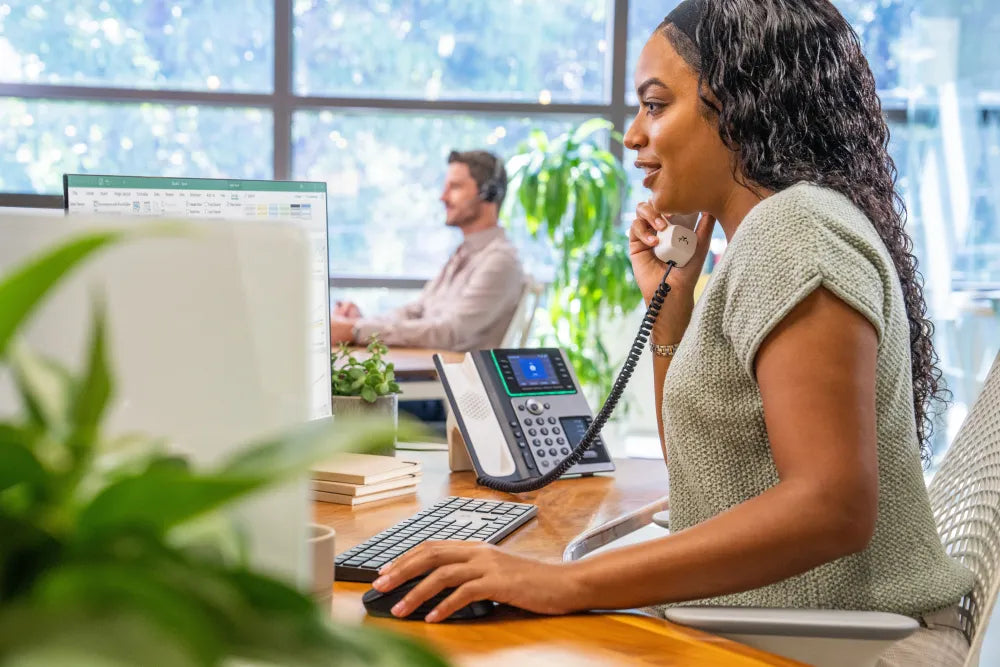 HP 82M93AA Poly Edge E400 IP Phone and PoE-enabled, 197497341416