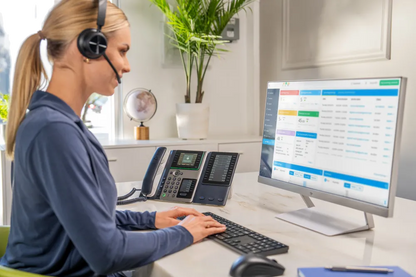 HP 82M93AA Poly Edge E400 IP Phone and PoE-enabled, 197497341416