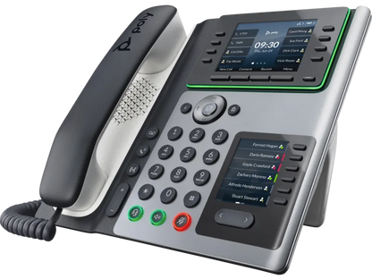 HP 82M93AA Poly Edge E400 IP Phone and PoE-enabled, 197497341416