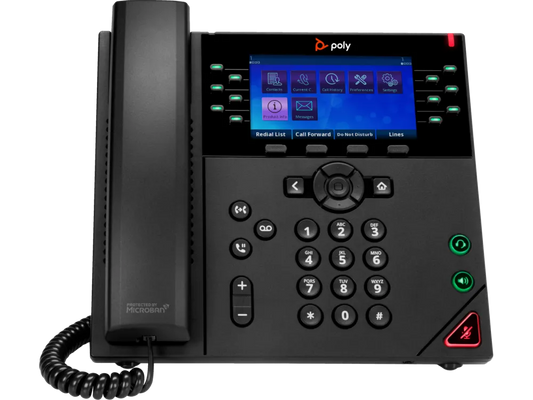 HP 89K71AA#ABB Poly OBi VVX 450 12-Line IP Phone and PoE-enabled with Power Supply EMEA, 196188604984