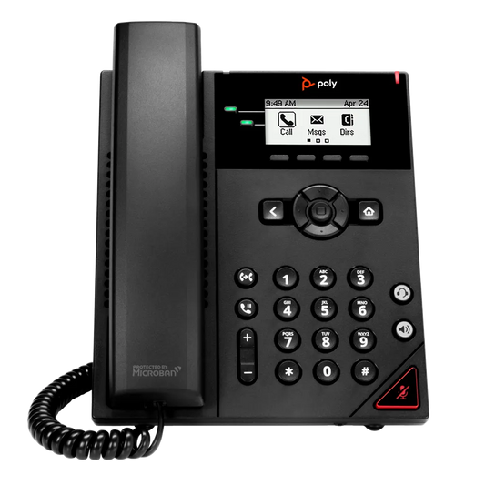 HP 911N0AA#AC3 Poly VVX 150 2-Line IP Phone and PoE-enabled No localization, 197498638355