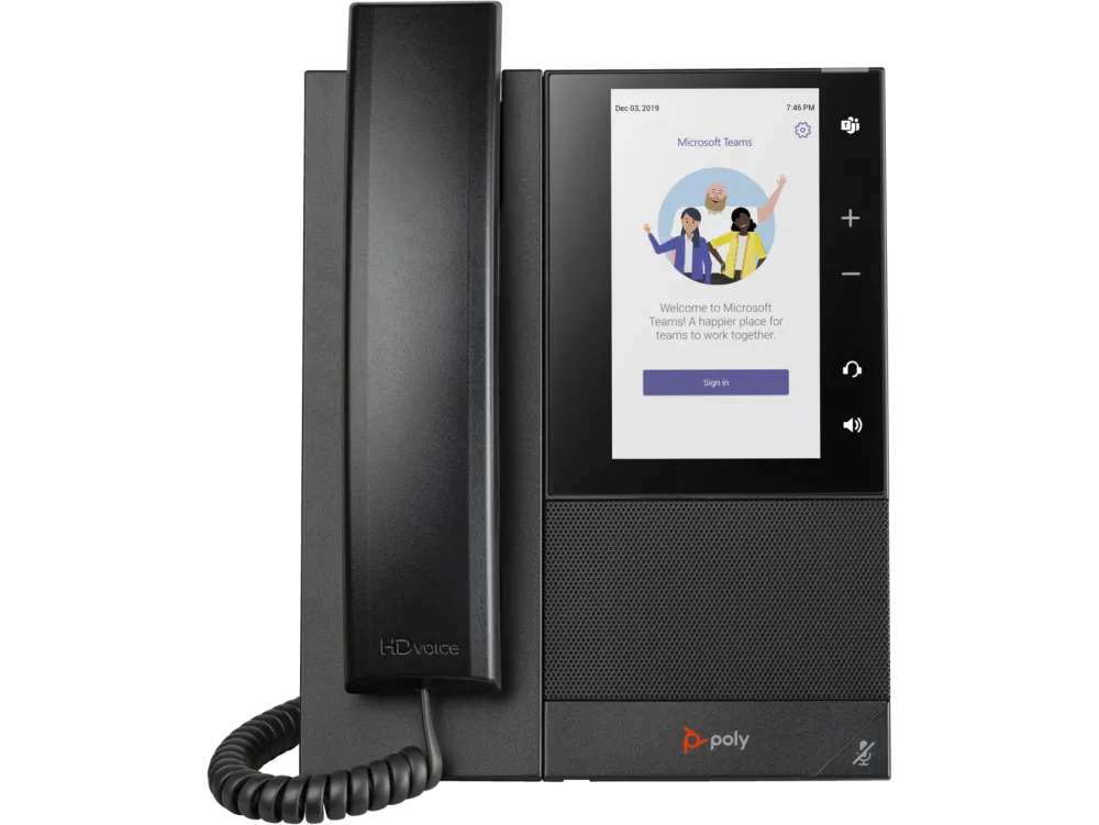 HP 82Z79AA Poly CCX 505 Business Media Phone for Microsoft Teams and PoE-enabled, 197497342741