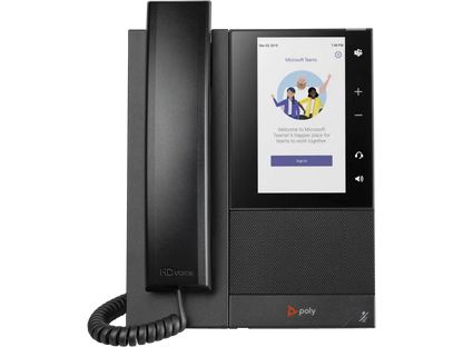 HP 82Z79AA Poly CCX 505 Business Media Phone for Microsoft Teams and PoE-enabled, 197497342741