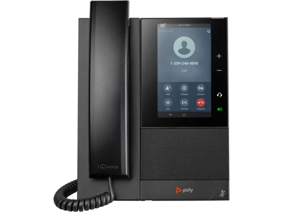 HP 849B5AA#AC3 Poly CCX 500 Business Media Phone with OPEN SIP and PoE-enabled GSA/TAA, 198122145737