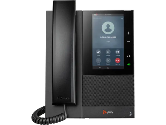 HP 849B5AA#AC3 Poly CCX 500 Business Media Phone with OPEN SIP and PoE-enabled GSA/TAA, 198122145737