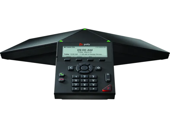 HP 849A0AA#AC3 Poly Trio 8300 IP Conference Phone and PoE-enabled, 197497506273