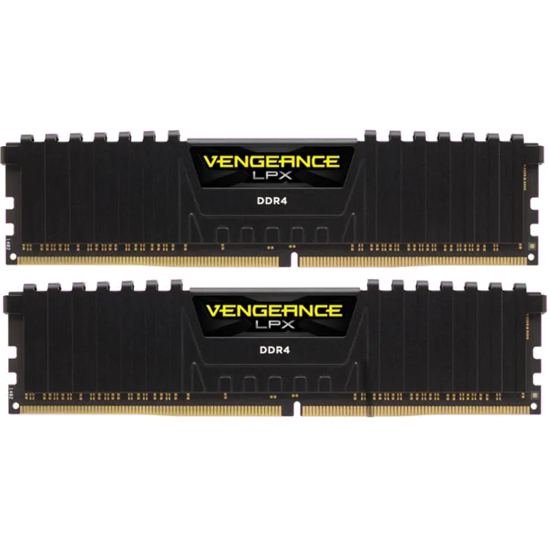 Corsair CMK16GX4M2E3200C16 Vengeance LPX 2 DIMM Memorie RAM 16GB 3200MHz 1.35V CL16 Dual Channel Kit, 840006608530