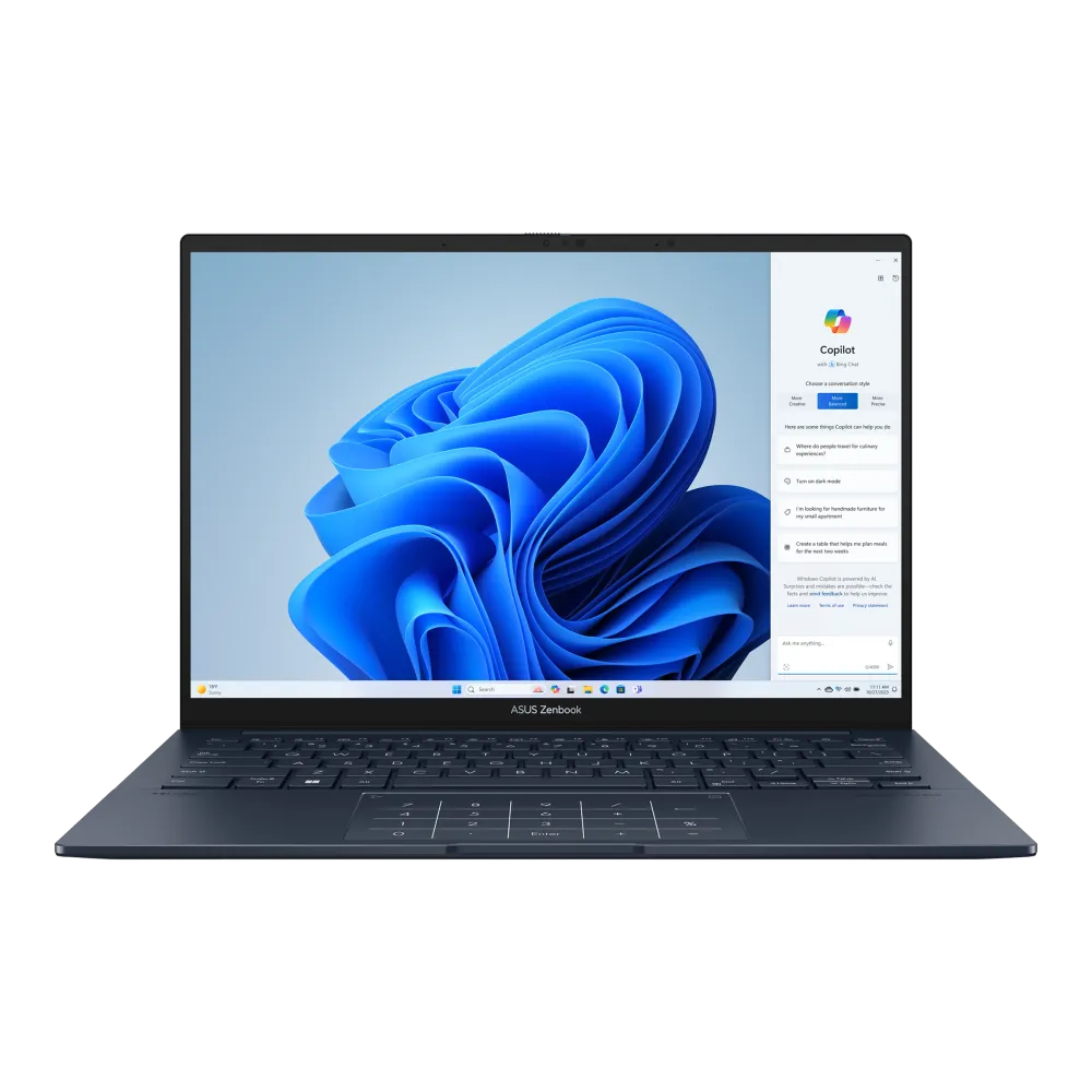 Asus UX3405MA-PZ347X Zenbook 14 OLED laptop 14inch 3K OLED Touch U9-185H 32GB 1TB W11Pro, 4711387408919