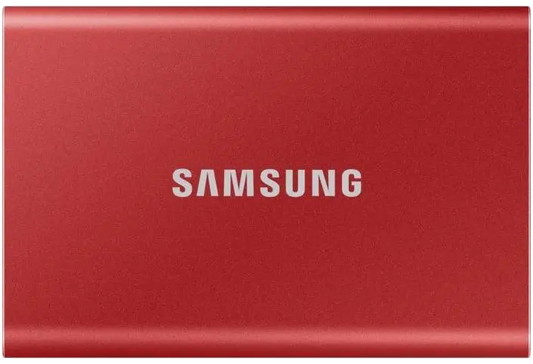 Samsung MU-PC2T0R/WW MU-PC2T0R/WW RED SSD extern 2TB USB 3.1 Red, 8806090312441