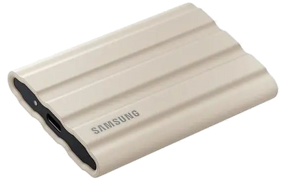 Samsung MU-PE2T0K/EU MU-PE2T0K/EU SSD extern 2.5inch 2TB T7 USB3.1 540Mb/sec Beige, 8806092968462